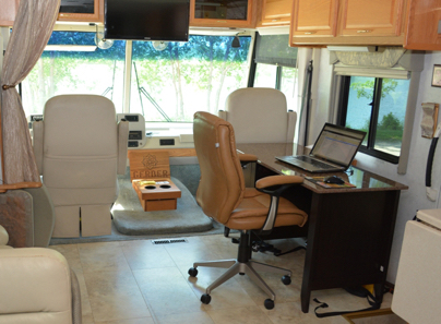 FRESH COAST™ Production Resources also offers custom-fitted motor homes with drivers, production trailers, camera cars, and crew transportation solutions.
