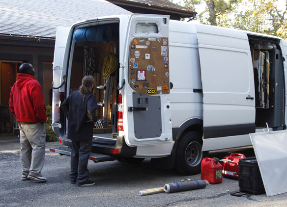 Fresh Coast™ Production Resources can supply Sprinter/Van Packages - perfect for Lighting & Grip requirements on medium sized shoots.